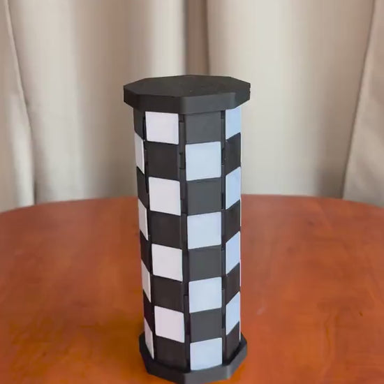 Chess Set with storage | Chess Board | Curved Flexible Portable Board with Storage | Chess and checkers Pieces | Chess Game Gift