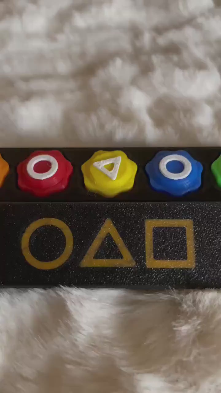 Gonggi Dice Korean Game with weights – Fun Traditional Family Game, Colorful Dice Set, Perfect for Parties & Travel-Friendly Entertainment!