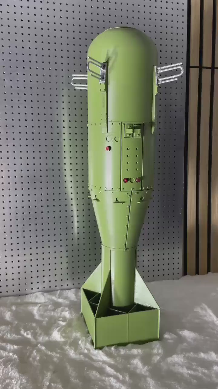 Little Boy Nuclear Bomb Replica | 23,62 inch | 60cm - Historical WWII Model for Collectors