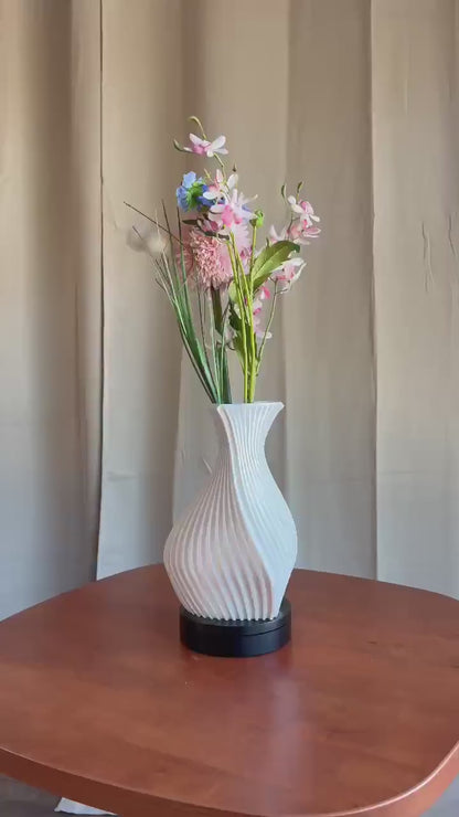 Heart Shaped Vase | 3D Printed Modern Flower Vase | Unique Decorative Home Decor | Minimalist Table Centerpiece | Contemporary Art Vase