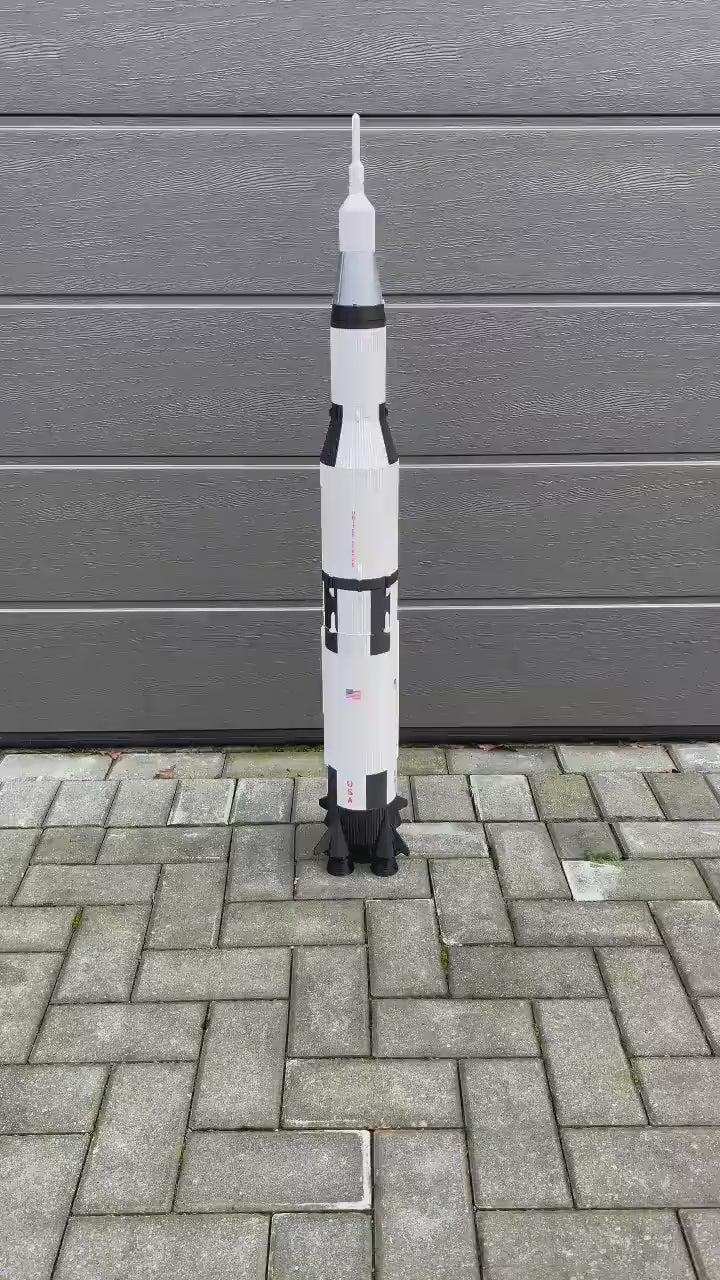 Apollo Mission Rocket Model | Iconic Spacecraft Replica | Perfect for Collectors & Space Enthusiasts