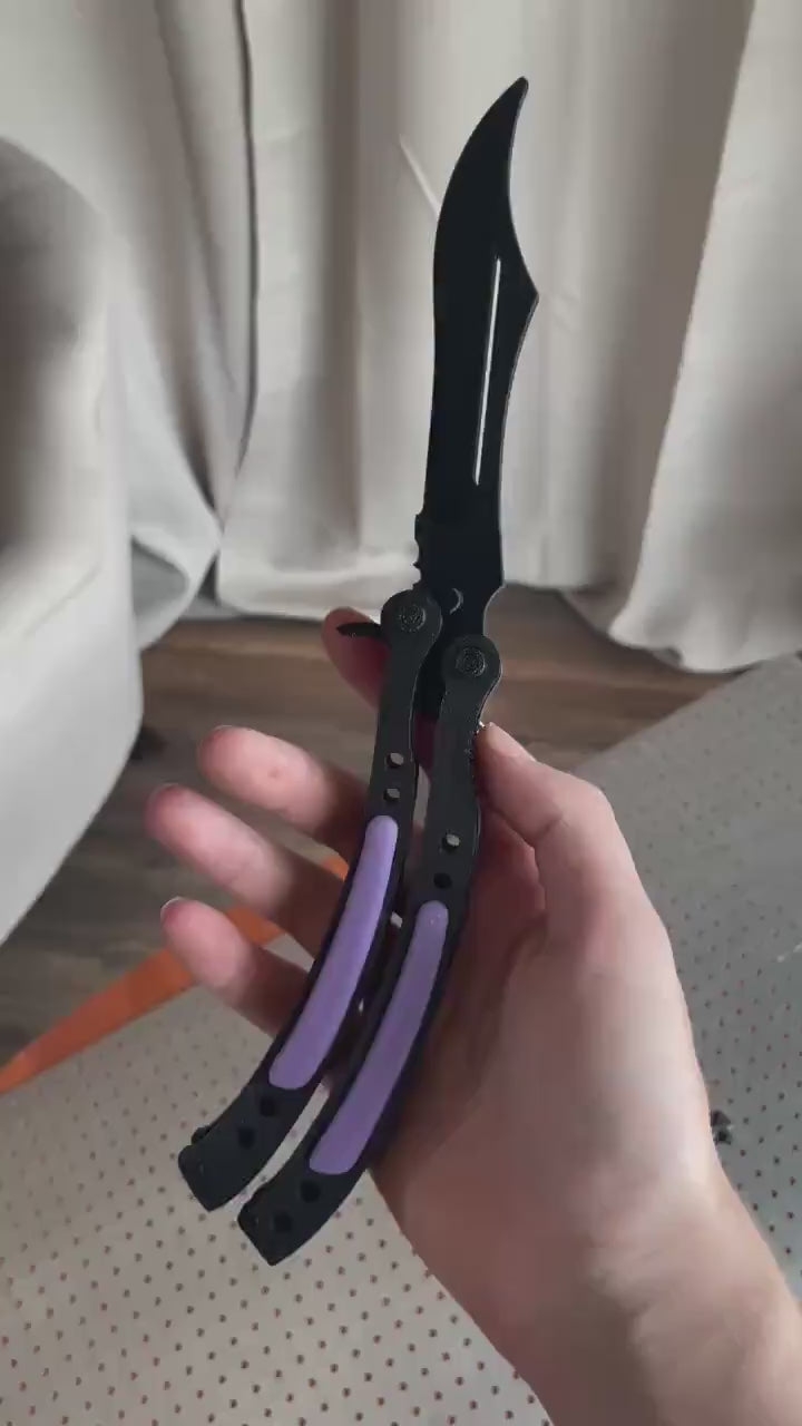 Butterfly Knifw Trainer Toy Practice Balisong Dull Blade Flipping Tool Knifw Fidget Toy All Colors Training Knifw